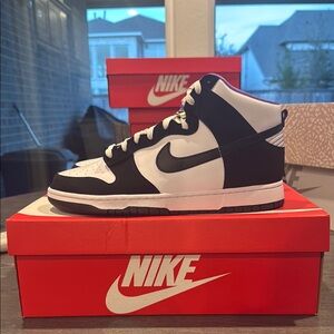 Nike Dunk HI Retro PRM EMB Size 12 DS